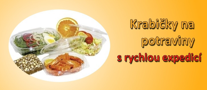 Krabičky na potraviny s rychlou expedici!